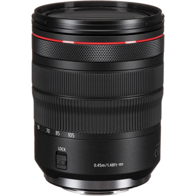 Canon EOS R5 with 24-105mm lens, 45MP sensor, 8K video, and image stabilisation.