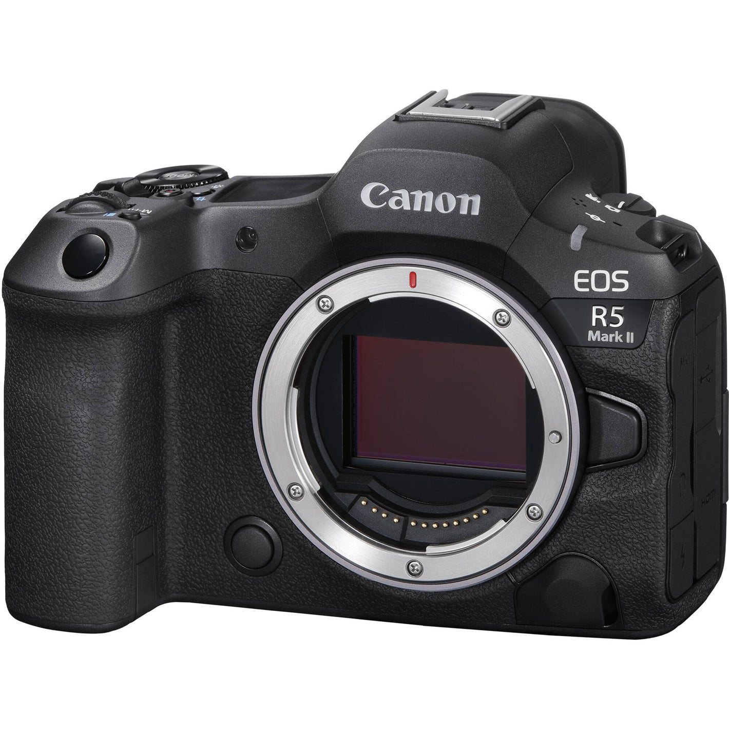 Canon EOS R5 II 45MP full-frame mirrorless camera for professional photography