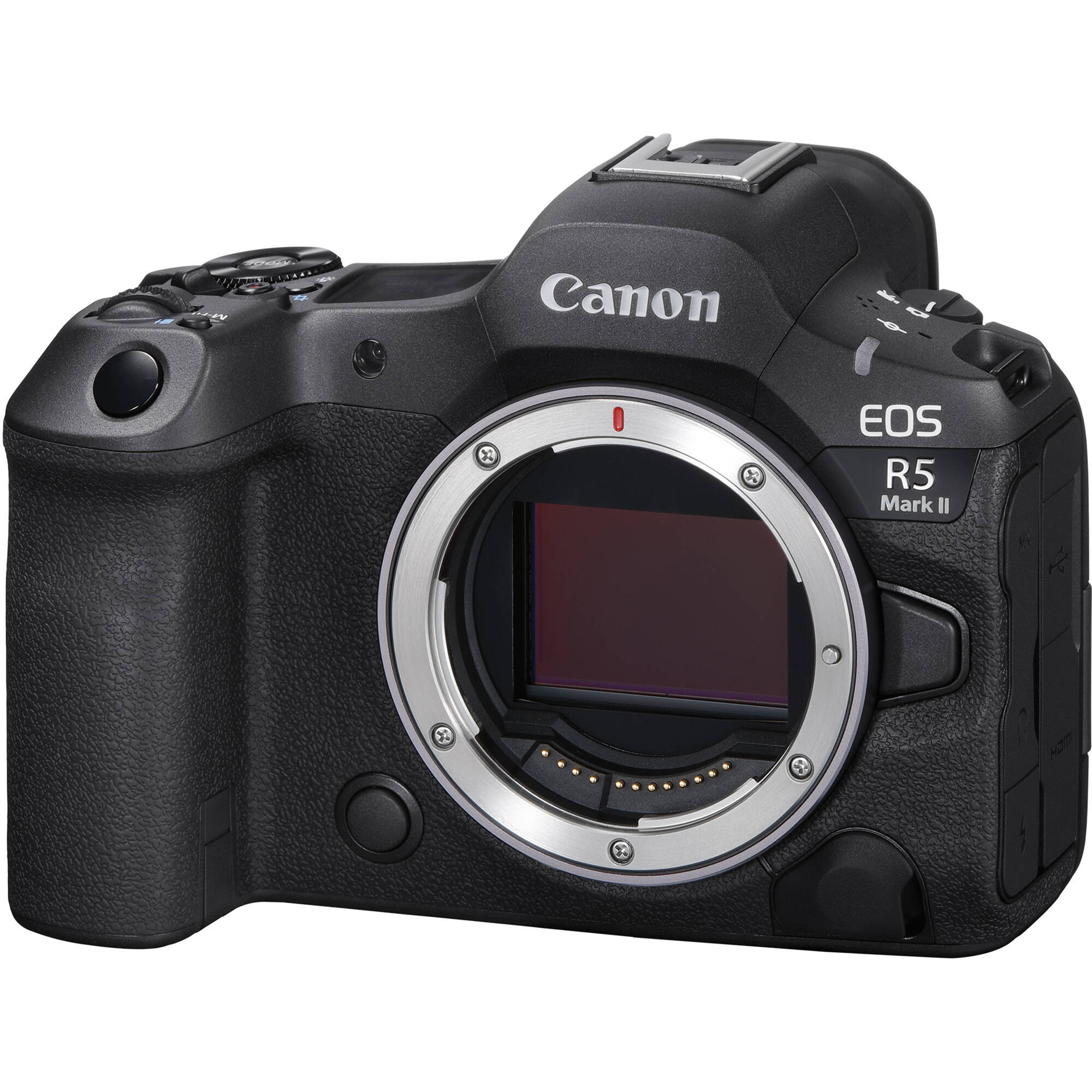 Canon EOS R5 II 45MP full-frame mirrorless camera for professional photography