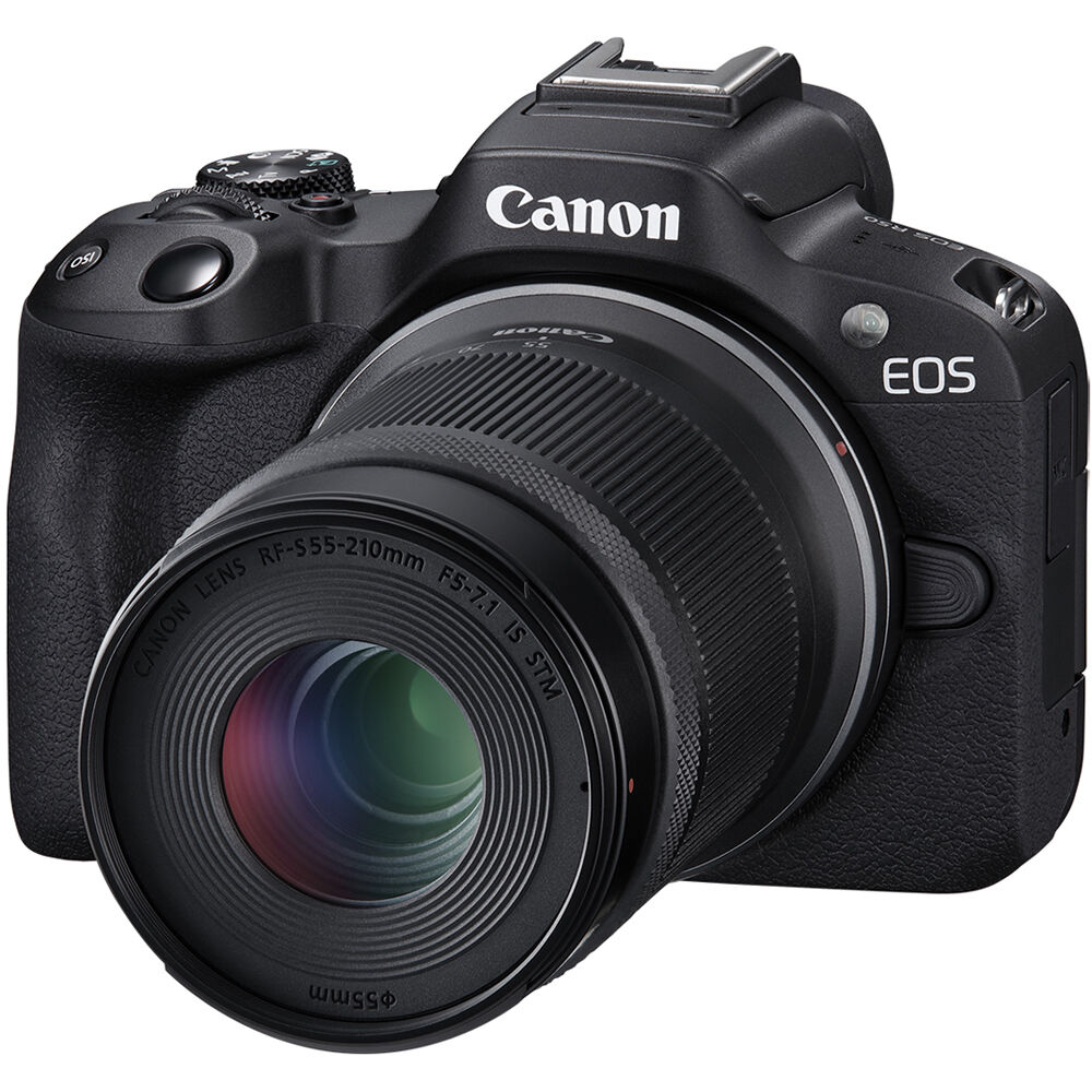Canon EOS R50 Mirrorless Camera with 18-45mm & 55-210mm Lenses