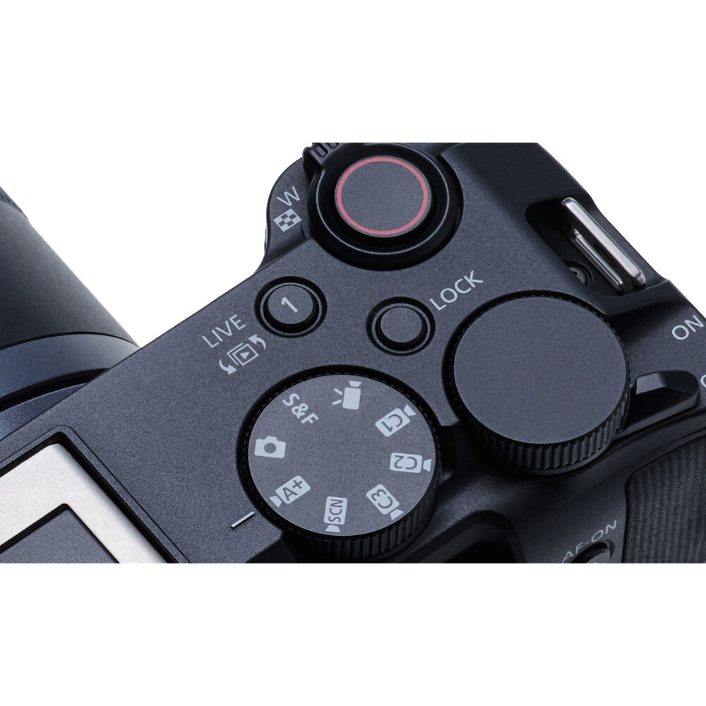 Canon EOS R50 V Mirrorless Camera: 24.2MP APS-C sensor, DIGIC X processor, Dual Pixel CMOS AF II, 4K 60p video, 6K oversampling, Full HD 120p slow motion, Canon Log 3, Wi-Fi, and interchangeable RF lenses.