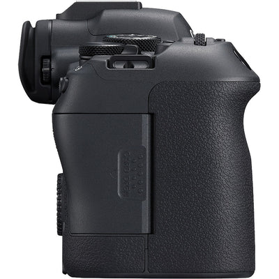 Canon EOS R6 Mark II full-frame mirrorless camera with advanced autofocus and 4K 60p video capabilities