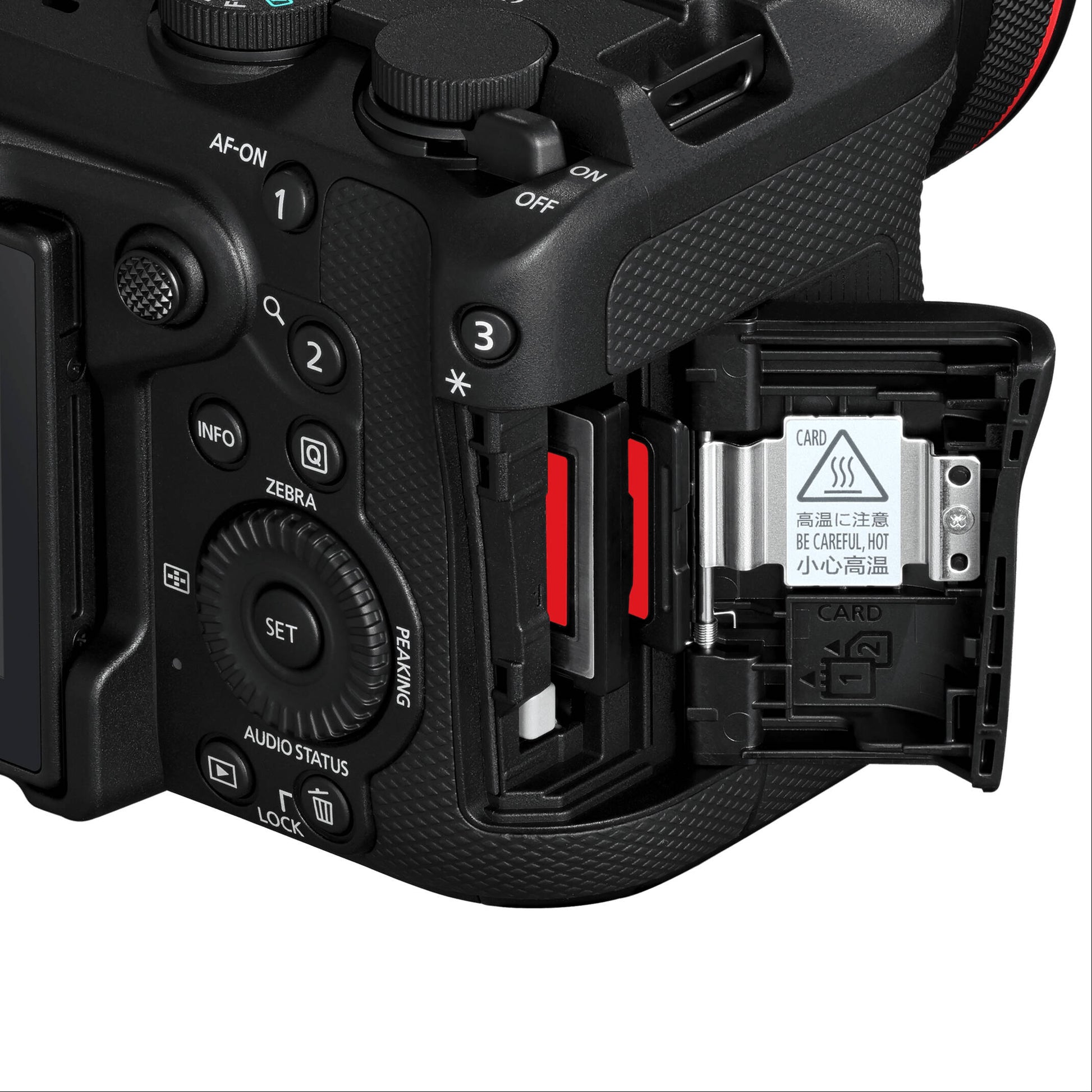 Canon EOS R6 V with its vari-angle screen to film 4K video