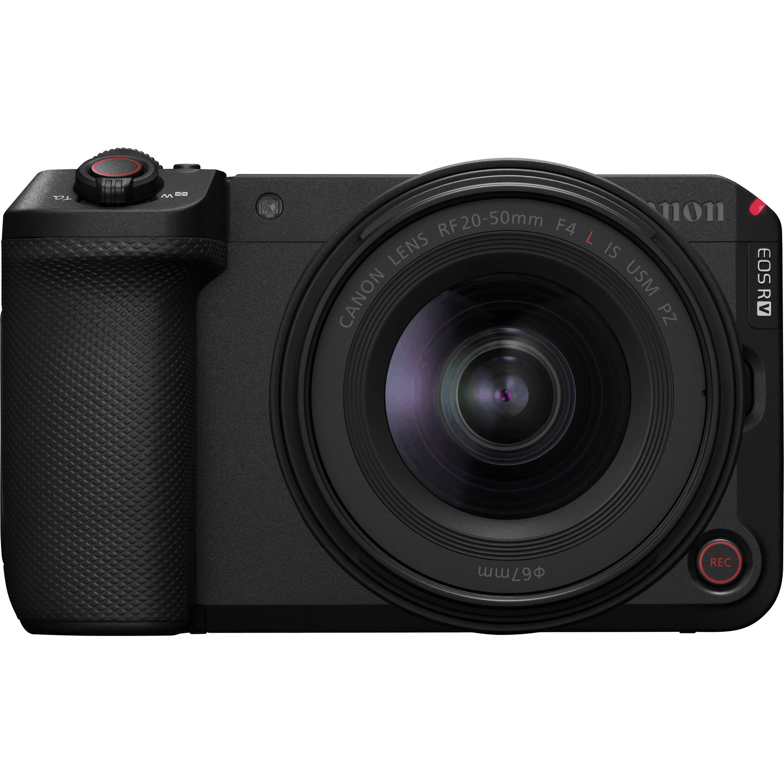 Canon EOS R6 V full-frame Canon camera with RF 20-50mm lens for 4K video production and streaming