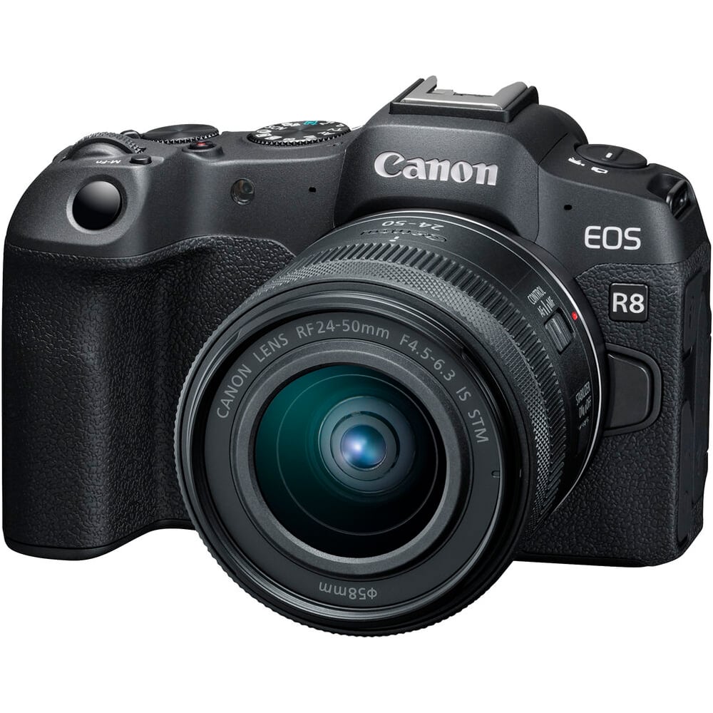 Canon EOS R8 with RF 24-50mm Lens | 4K60p Full-Frame Camera Bundle