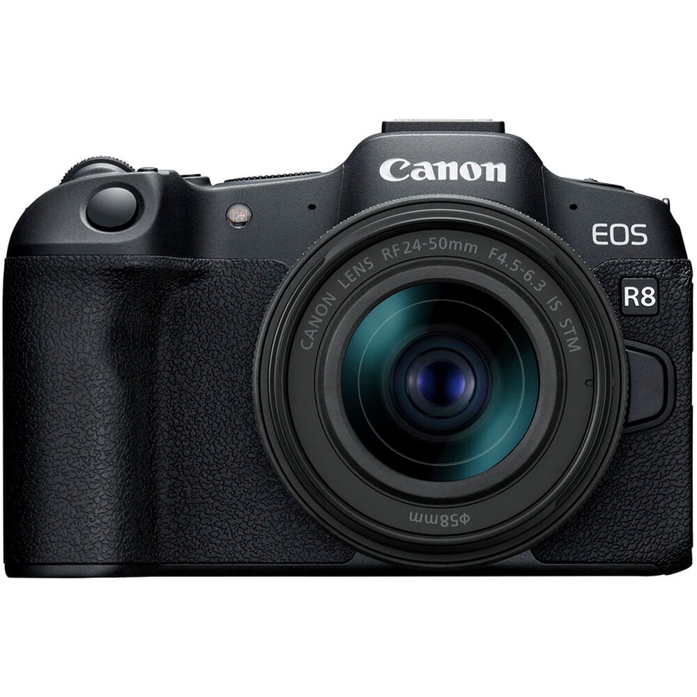 Canon EOS R8 with RF 24-50mm Lens | 4K60p Full-Frame Camera Bundle