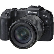 Canon EOS RP is a small, light and intuitive full-frame EOS RP series camera for amateur and enthusiast photographers. Includes a versatile zoom lens.
