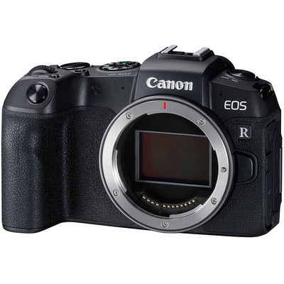 Canon EOS RP is a small, light and intuitive full-frame EOS RP series camera for amateur and enthusiast photographers. Includes a versatile zoom lens.
