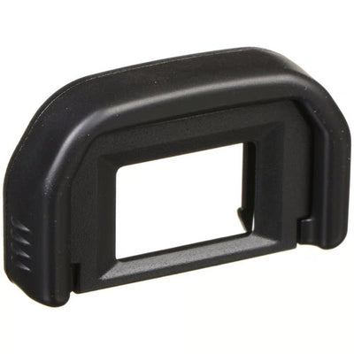The Canon Eyecup EF provides cushioning around the camera’s eyepiece, and is useful to eyeglass wearers. 