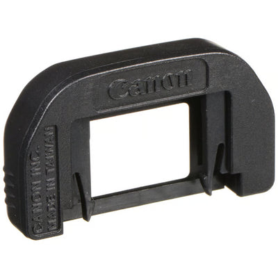 The Canon Eyecup EF provides cushioning around the camera’s eyepiece, and is useful to eyeglass wearers. 