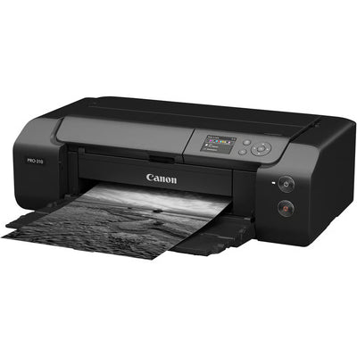 Print stunning, gallery-quality A3+ photos with the compact imagePROGRAF PRO-310 featuring 10-colour LUCIA PRO II inks and borderless printing.