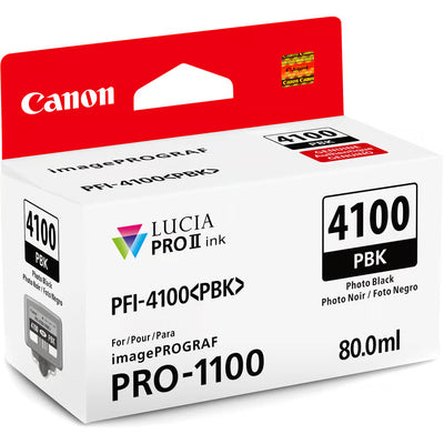 Create breathtaking, gallery-worthy prints with the PFI-4100 inks for your imagePROGRAF PRO-1100 A2 photo printer, designed to leave a lasting impression.