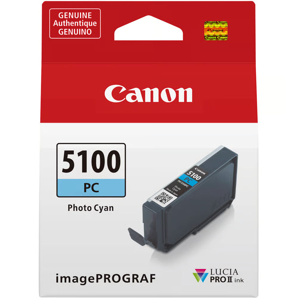 Canon PFI-5100 Ink Cartridge for Pro-310 (Photo Cyan)