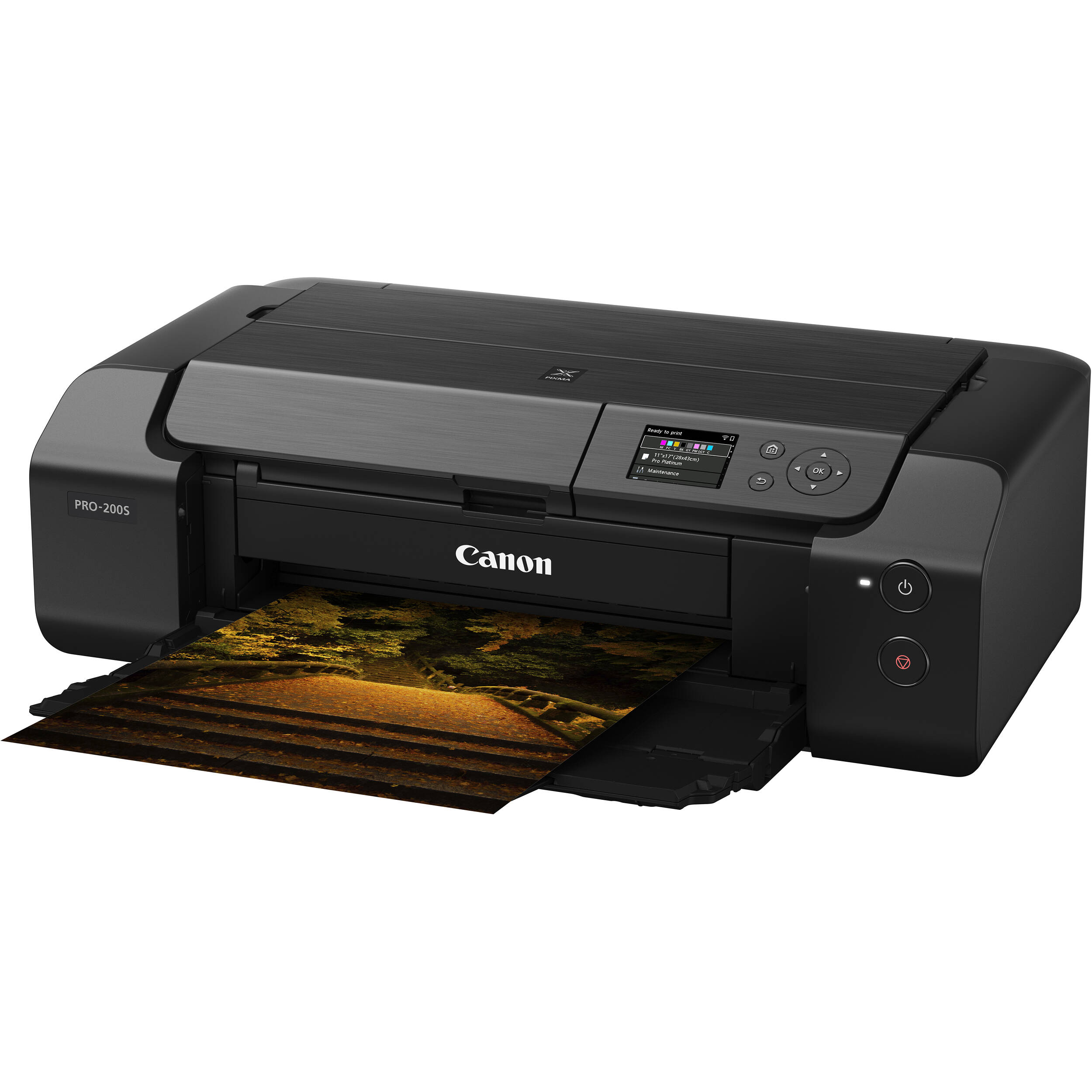 Canon Pixma Pro-200 Professional Photo Printer for vibrant, gallery-quality prints up to A3+.
