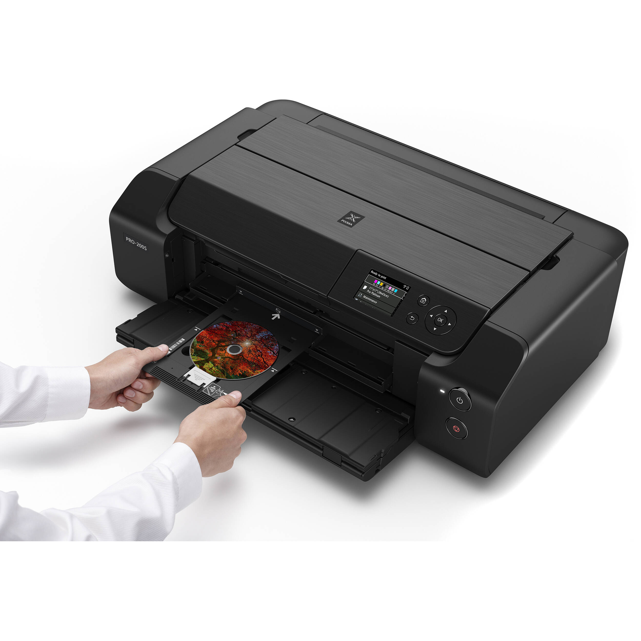 Canon Pixma Pro-200 Professional Photo Printer for vibrant, gallery-quality prints up to A3+.