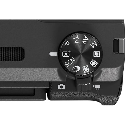 Canon PowerShot V1 Digital Camera: 22MP 1.4" CMOS sensor, 16-50mm f/2.8 lens, 4K 30p full-width and 4K 60p (1.4x crop) video, Dual Pixel CMOS AF II, built-in cooling, 3" vari-angle touchscreen, Canon Log 3, built-in ND filter, USB-C, mic input, headphone output, optical IS, up to 30fps burst.