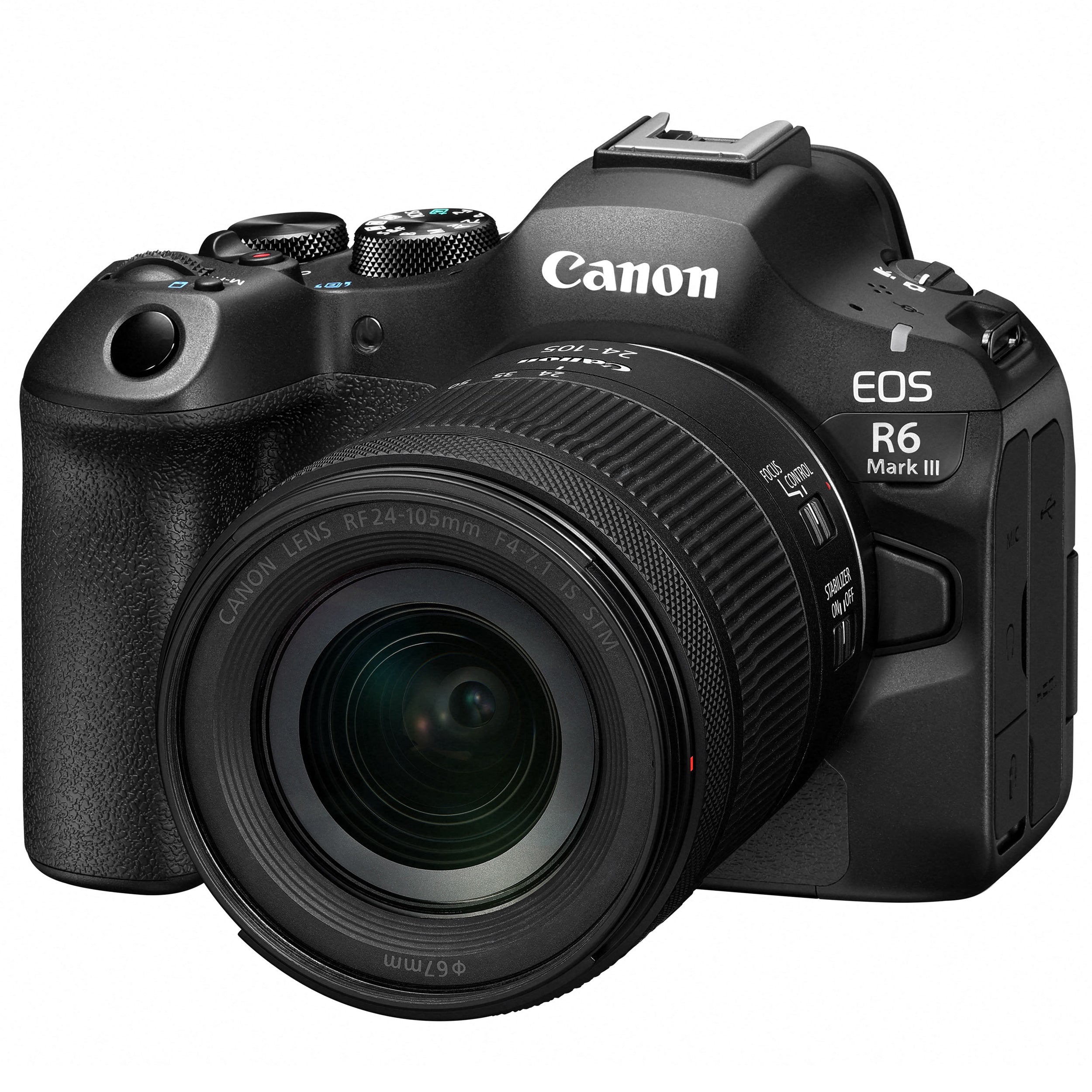 Canon EOS R6 Mark III with 24‑105mm lens for versatile shooting