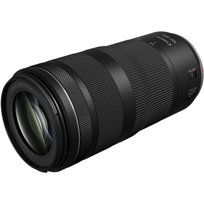 Side view of the Canon RF 100-400