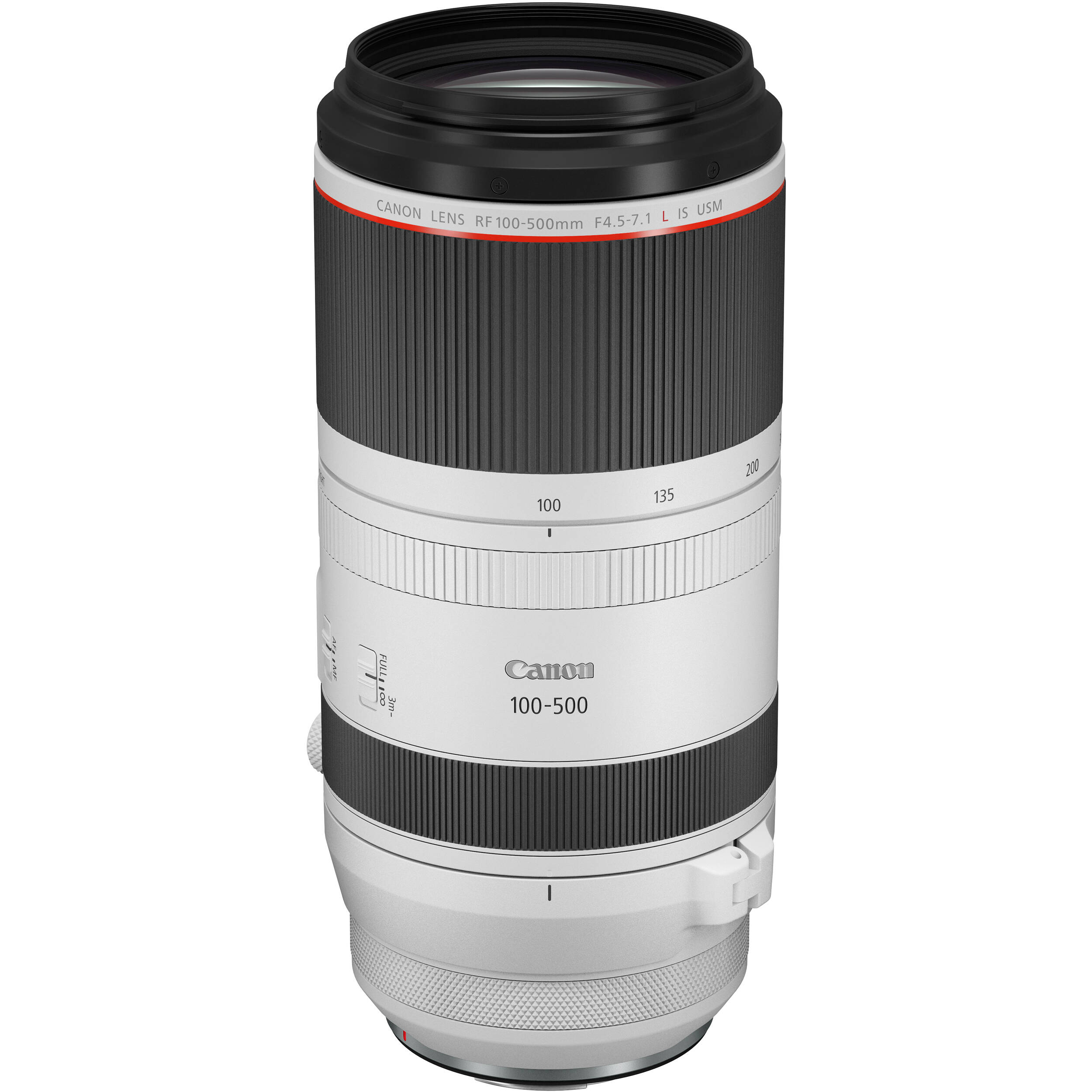 Canon RF 100-500mm f/4.5-7.1L IS USM Lens telephoto zoom lens with image stabilisation