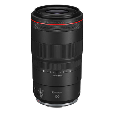 Canon camera lens on a white background