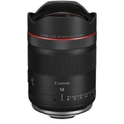 Ultra-wide Canon RF 14mm f/1.4L VCM prime lens with L-series build
