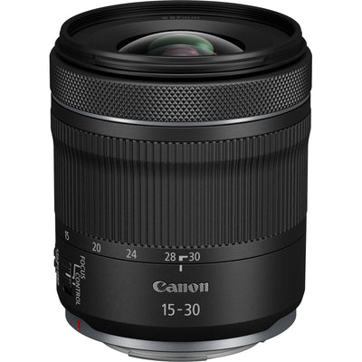 Canon RF 15-30mm f/4.5-6.3 IS STM ultra-wide-angle lens for full-frame cameras with STM autofocus and optical image stabiliser