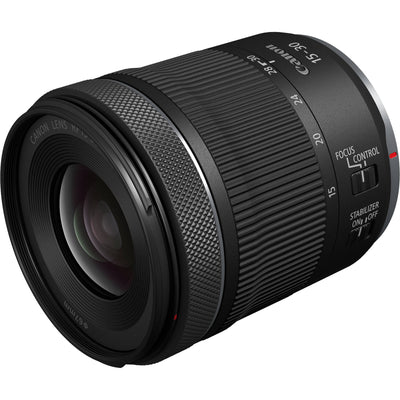 Canon RF 15-30mm f/4.5-6.3 IS STM ultra-wide-angle lens for full-frame cameras with STM autofocus and optical image stabiliser