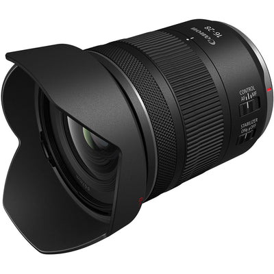 Canon RF 16-28mm f/2.8 IS STM ultra-wide-angle lens with optical image stabilisation and silent STM autofocus