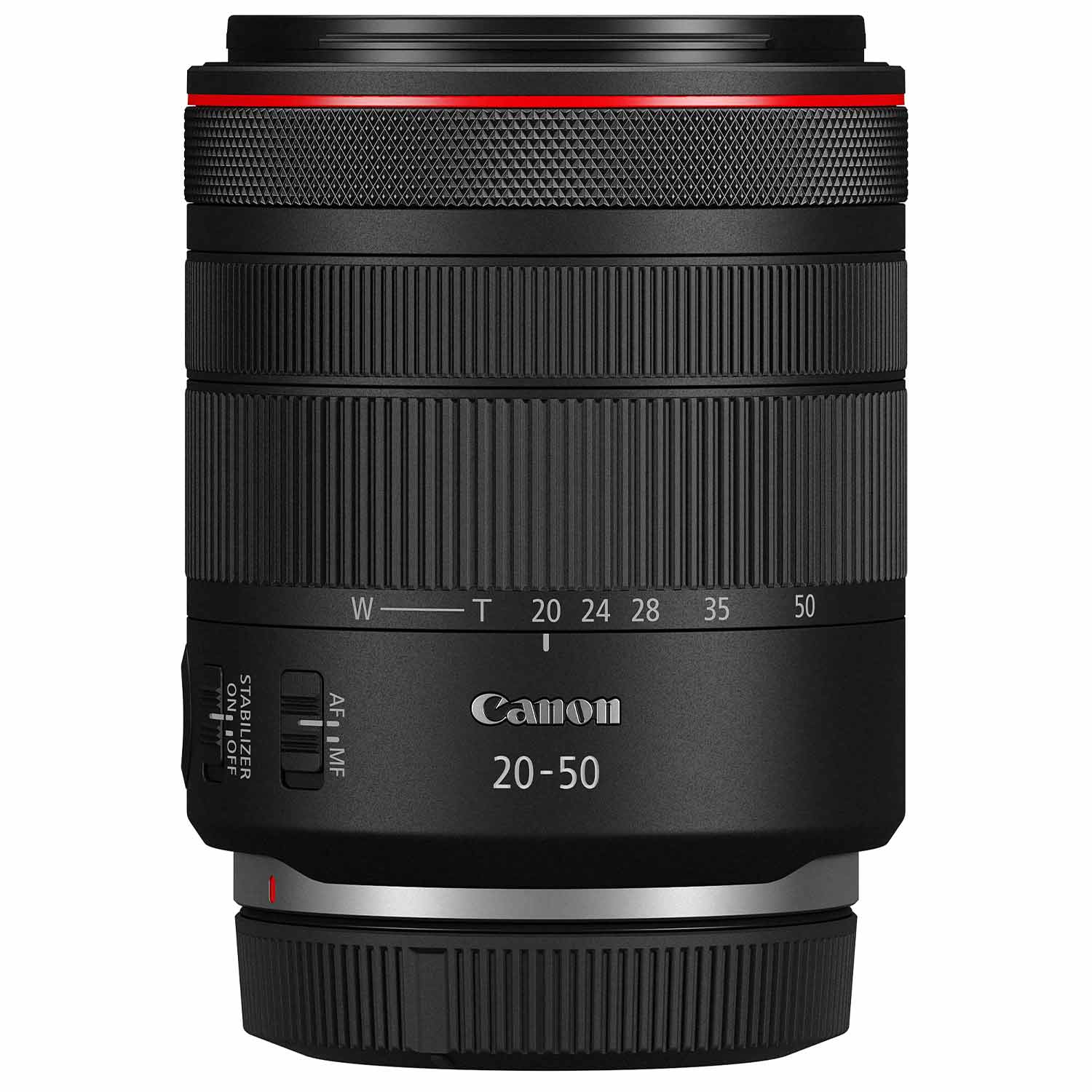 Canon RF 20-50mm f/4L IS USM PZ power zoom lens