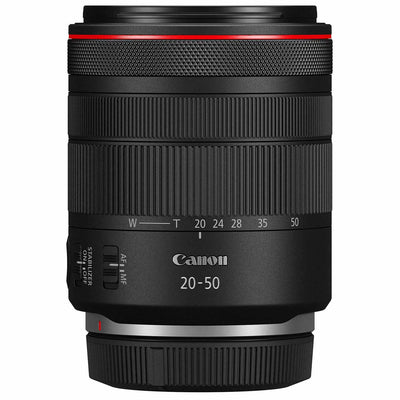 Canon RF 20-50mm f/4L IS USM PZ power zoom lens