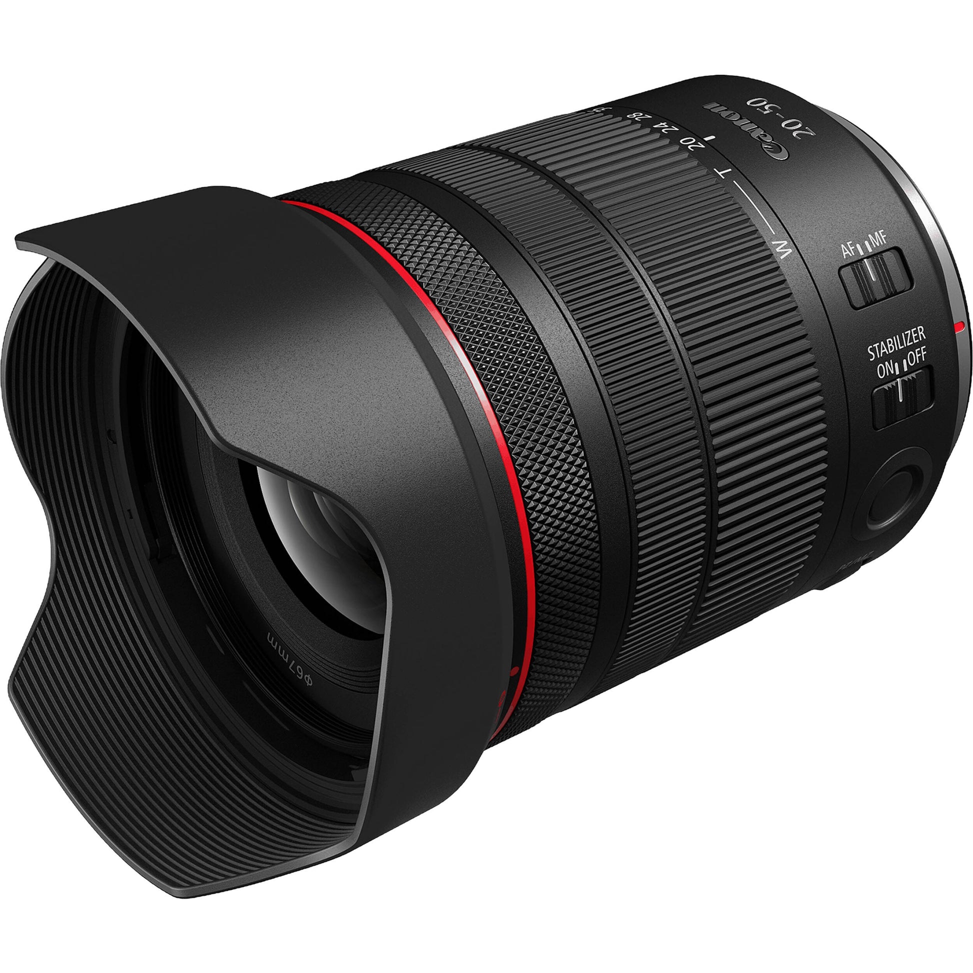 Canon RF 20-50mm f/4L IS USM PZ power zoom lens