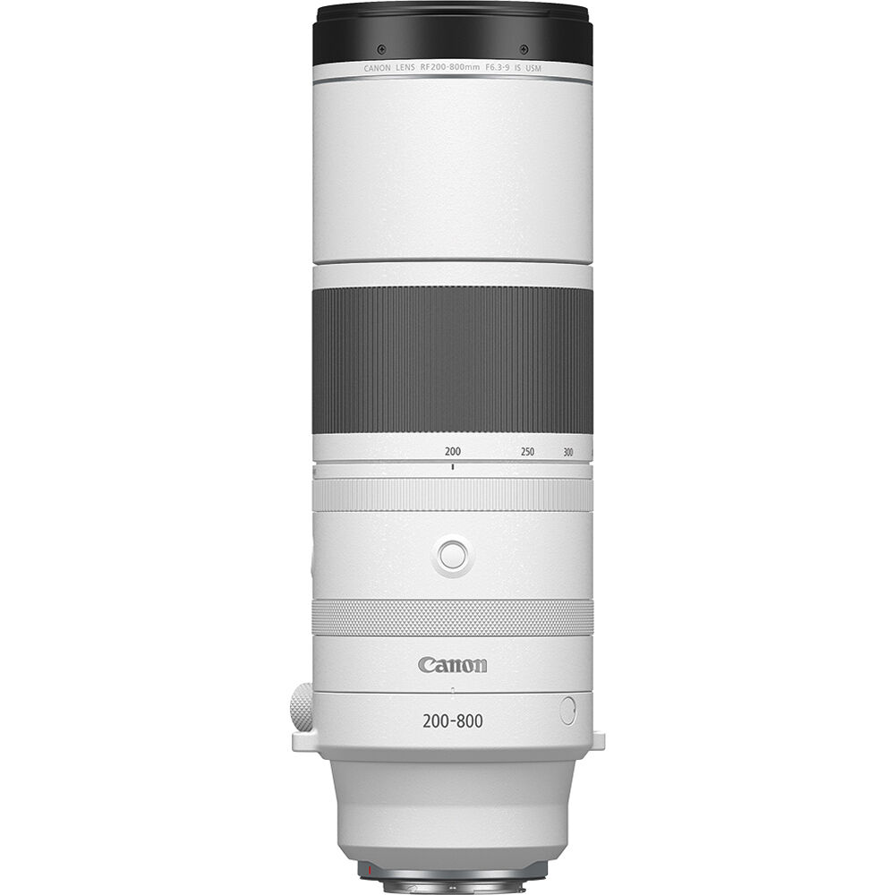 Canon RF 200-800mm f/6.3-9 IS USM super-telephoto zoom lens for wildlife and sports photography