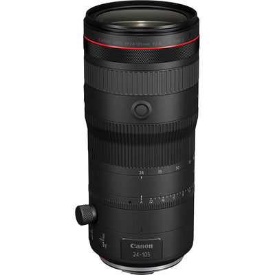 Canon camera lens on a white background