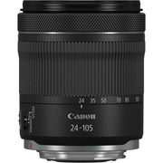 Canon RF 24-105mm f/4-7.1 IS STM lens for EOS R cameras with versatile zoom, optical image stabilisation, and Center Macro Focus