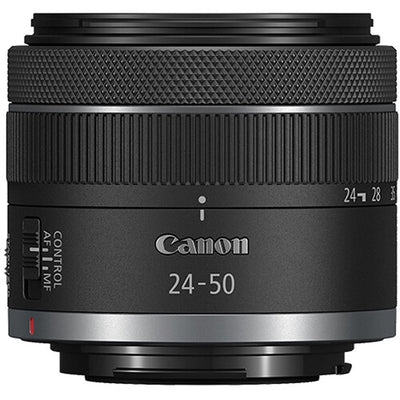 Full-frame Canon RF 24-50mm f/4.5-6.3 IS STM lens with smooth STM focusing and 4.5-stop stabilisation