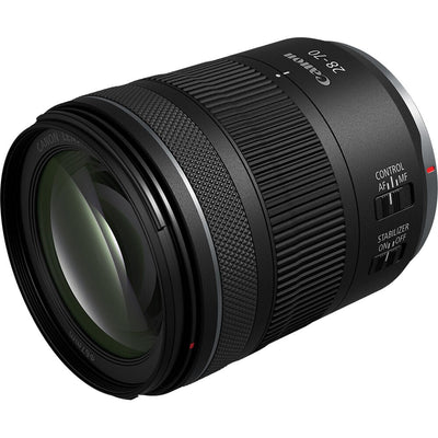 Canon RF 28-70mm f/2.8 IS STM full-frame standard zoom lens with optical image stabiliser