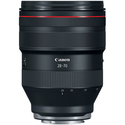 Canon RF 28-70mm f/2 L USM Lens – ultra-bright zoom with exceptional image quality and professional build, perfect for weddings, portraits, and events.