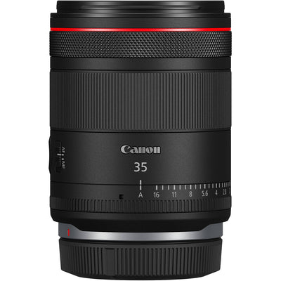 Canon RF 35mm f/1.4 L VCM wide-angle prime lens with fast aperture