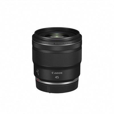Canon RF 45mm f/1.2 STM lens with shallow depth of field
