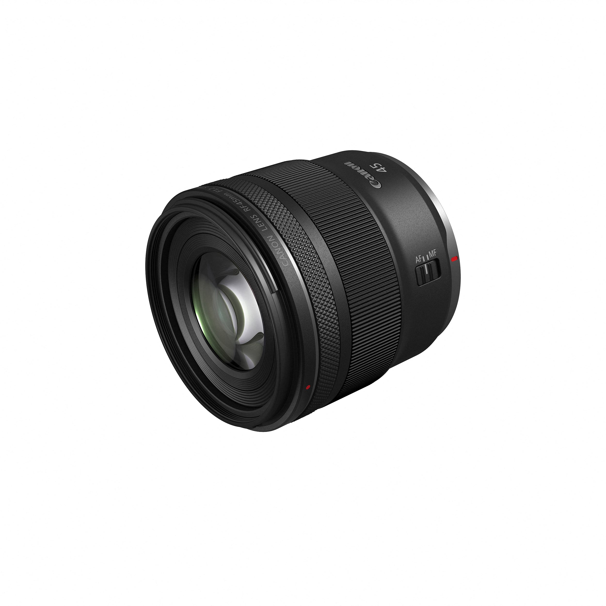 Canon RF 45mm f/1.2 STM lens with shallow depth of field
