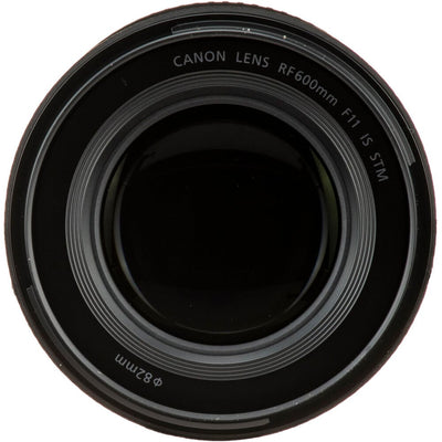 Canon RF 600mm f/11 IS STM super-telephoto lens – lightweight, compact design with built-in image stabilization and quiet autofocus for wildlife and travel photography.