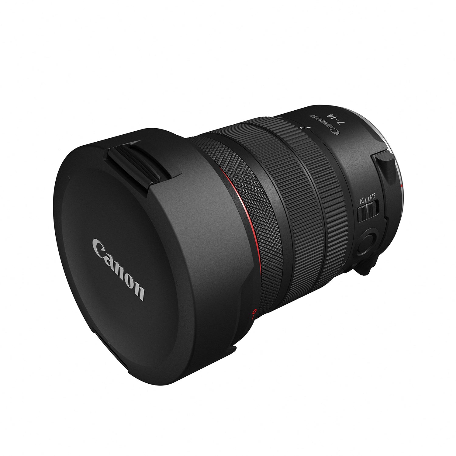 Ultra-wide Canon RF 7-14mm f/2.8-3.5L STM zoom lens with L-series build
