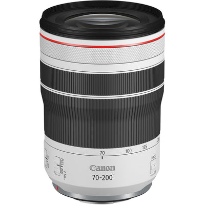 Canon RF 70-200mm f/4L IS USM lens with Optical Image Stabiliser and dual Nano USM motors