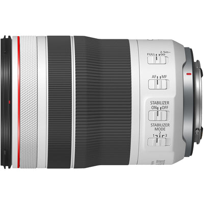 Canon RF 70-200mm f/4L IS USM lens with Optical Image Stabiliser and dual Nano USM motors