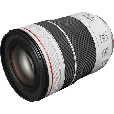 Canon RF 70-200mm f/4L IS USM lens with Optical Image Stabiliser and dual Nano USM motors