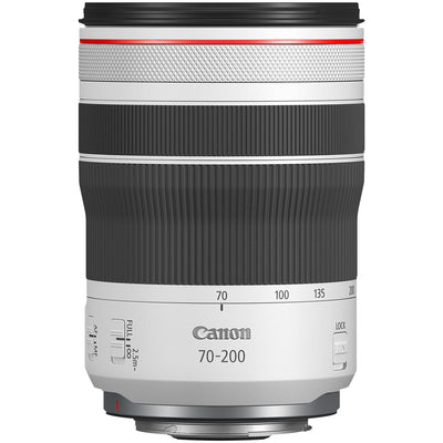Canon RF 70-200mm f/4L IS USM lens with Optical Image Stabiliser and dual Nano USM motors