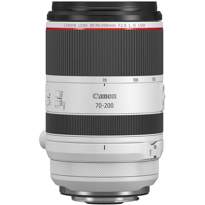 Canon camera lens on a white background