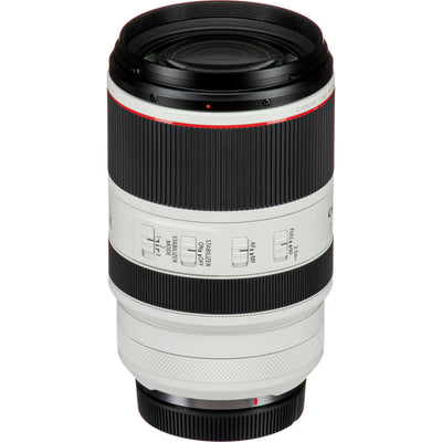 Canon camera lens on a white background