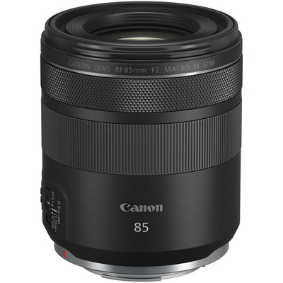 Canon camera lens on a white background