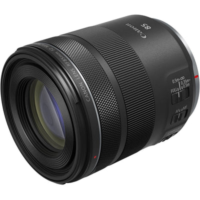 Canon camera lens on a white background